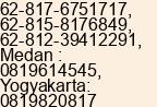 Nomor ponsel Tn. B. RISMAN SEBAYANG di JAKARTA