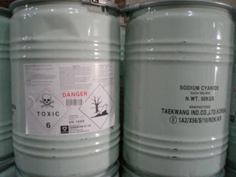 Sodium Cyanide ex Korea