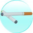 Electronic Cigarette Anti smoking aid with realistic flavor
