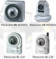 Panasonic CCTV camera BB & BL