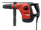 Hilti TE 50 Combihammer for drilling holes for rebar dowels or anchor bolts in concrete,  stone and masonry