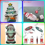 Christmas usb flash disk, usb memory stick suppliers China, usb2.0/1.1 flash driver, promotion gift for Christmas Day