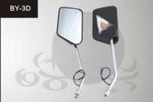 Motorcycle Mirror With Lights BY-3D