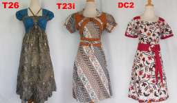 Dress batik katun