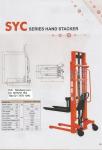 Stacker Manual Lifter Hand Forklift