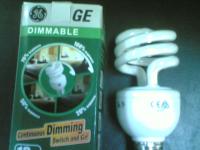 GE Dimmable warmwhite 13 watt