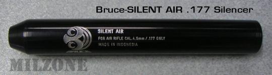 Bruce SILENT AIR_ .177 Silencer [ ORDER]
