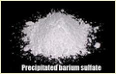 Precipitated barium sulfate