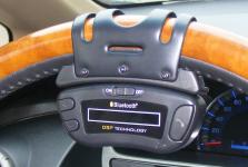 Bluetooth Handsfree Steering Wheel Mounted Car Kit with LCD Screen
