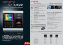 Fingerprint SUPREMA BIO STATION WI-FI Teknologi with Colour LCD