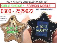 MOBILE PHONE FOR YOUNGSTERS ,  TEENAGER GIRLS ,  NOW IN ,  MARINE SHAPE ,  SHAADI KA BEHTAREEN TOHFA ,  NEWEST STYLE MOBILE - ONLY AVAILABLE FROM - A TO Z VARIETY 0300 252 99 22 HAMMAD SABRI KARACHI ISLAMABAD PESHAWAR QUETTA PAKISTAN