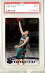 Mike Bibby RC Stadium Club 1998 PSA 9