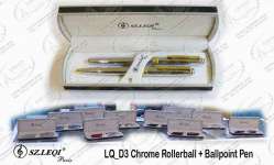 LQ_ D3 Chrome Set Pen Souvenir / Gift and Promotion