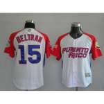 Jerseys New York Mets 15 Beltran White Classic