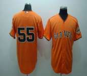 MLB Jerseys San Francisco Giants 55 LINCECUM orange