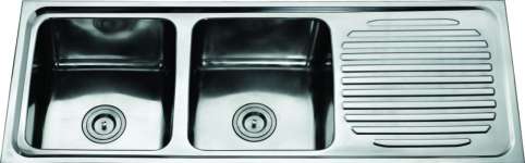 stainless steel kitchen sink