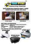 EPSON STYLUS PHOTO R250/ R530/ RX430 Infus Modifikasi Printer CISS Epson - FAST PRINT