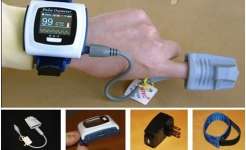 wrist pulse oximeter,  CE/ FDA approved,  SpO2 value display,  Wireless communication CMS 50F