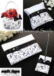 Black & White Whimsical Swirls Wedding Collection