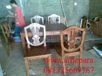 KURSI MAKAN INLAY UD SIFJEPARA( sentra industri furniture jepara)