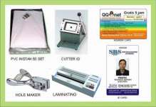 PVC INSTANT,  CUTER ID,  MESIN LAMINATING DAN LAINNYA