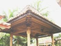 Carved  Teak  Luxurious Java Gazebo