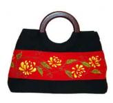 Silk and embroidery handbag of huveco from Vietnam