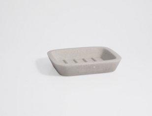 Comfortable Imitative Stone Design Pottery Soap Dishes