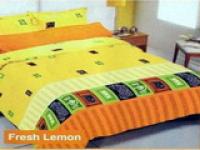 Bed Cover & Sprei CVC ' Fresh Lemon'