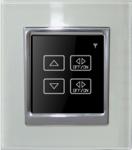 2-gang remote control dimmer switch and intelligent wall switch