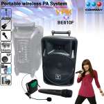 Portable wireless PA system BE 610