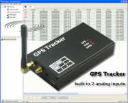 GPS Tracker [ built in 2 analog inputs]