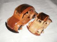 MINIATUR MOBIL MOBIL KAYU VW / MINIATUR MOBIL KAYU VOLKSWAGEN WOODEN MINIATURE