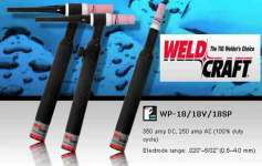 WELDCRAFT WP 18 TIG TORCH / STANG ARGON