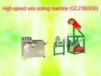 High-speed wire coiling machine GCJ100/ 630