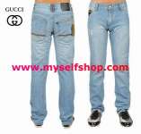 Paypal wholesale fashion Gucci Jeans on www.myselfshop.com