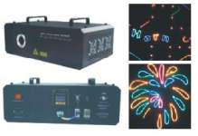 2000mW RGB Animation Laser 2W Full Color Laser Light System ILDA30Kpps+ iShow software