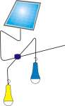LED Solar Lantern--Anywhere