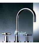 Widespread Chrome Bathroom Basin Faucet 6031