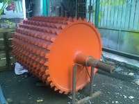 JUAL dan BUAT PULLEY DRUM ROLLER CONVEYOR