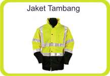 Jaket Tambang - Hi Vis Yellow