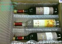 airbags for red wine protective packaging during transit