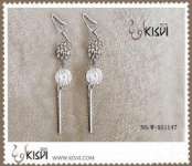 925 fashion sterling earring with zircon W-AS1147