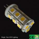 LED G4 with 18pcs 5050SMD,  10-30VAC/ DC and 360 degree view angle