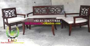 BARCELONA LIVING ROOM SET CHAIRS AND TABLE