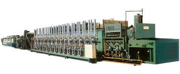 CONTINUOUS BRIGHT CARBURIZING ( TEMPERING) QUENCHING FURNACE ( GAS BURNER HEATING TYPE)