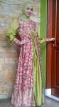 Busana Muslim Gamis Pesta E-109 # The Treasure of Colors