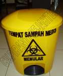 Tong Sampah Medis Injak 36 Liter ( Pedal Pail Medical Trash Bin)