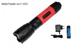 Aluminum rechargeable flashlight ALF032