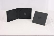 7.4mm slim black single pp cd case